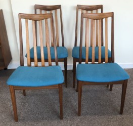 4 G Plan Fresco Dining Chairs